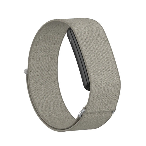 Nylon Strap, beige-grey, without a watch, 3/4 front view
