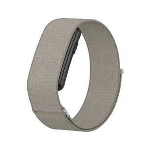 Nylon Strap, beige-grey, without a watch, 3/4 front view