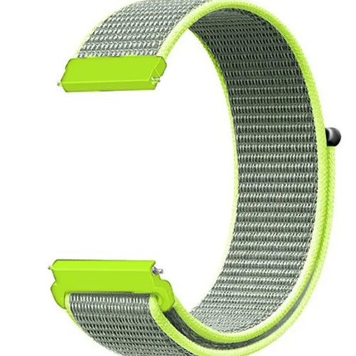 Nylon Strap, fluorescent, without a watch, 3/4 front view