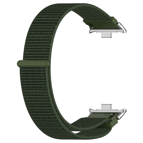 Nylon Strap, army green, without a watch, 3/4 front view