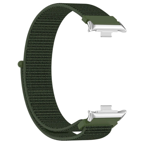 Nylon Strap, army green, without a watch, 3/4 front view