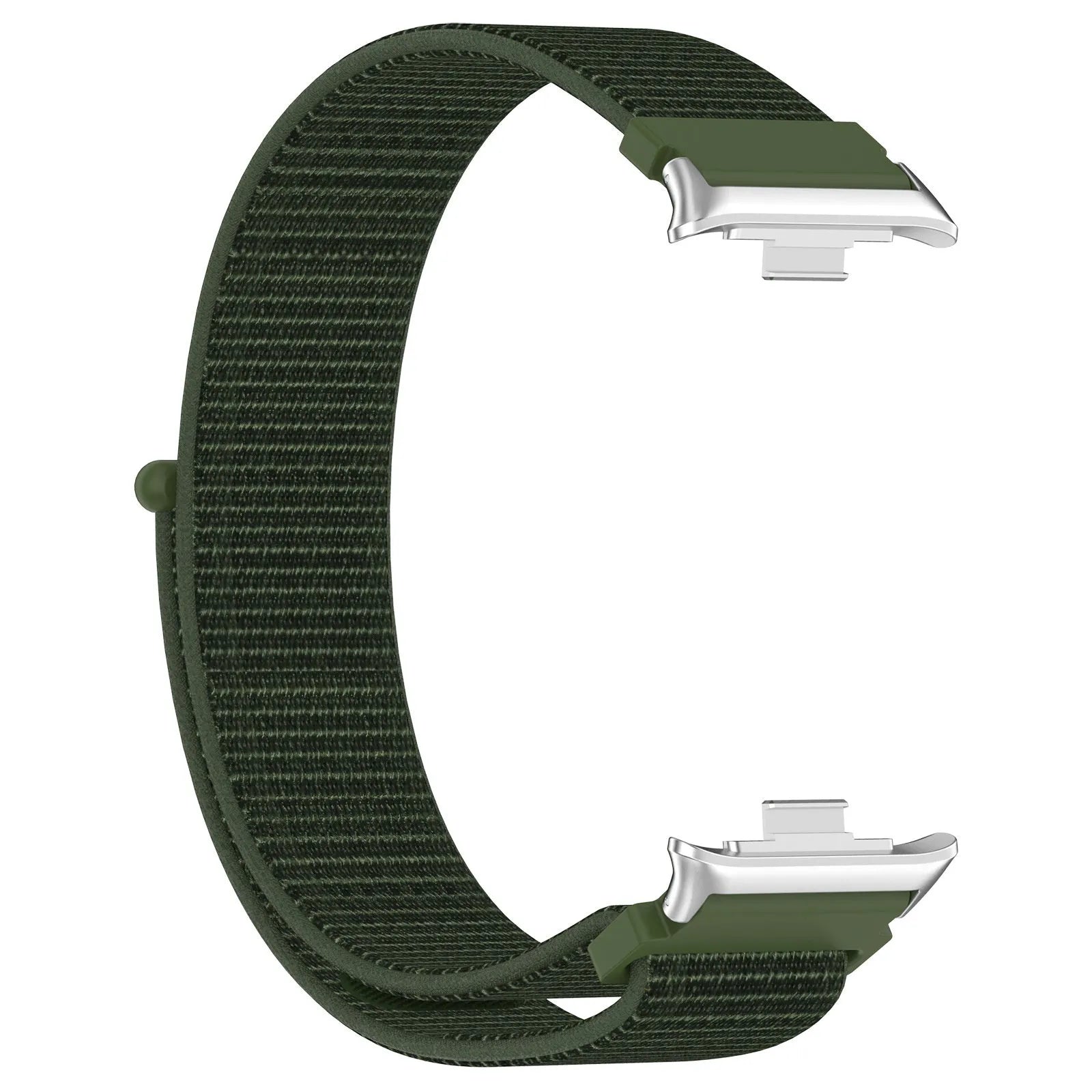 Nylon Strap, army green, without a watch, 3/4 front view