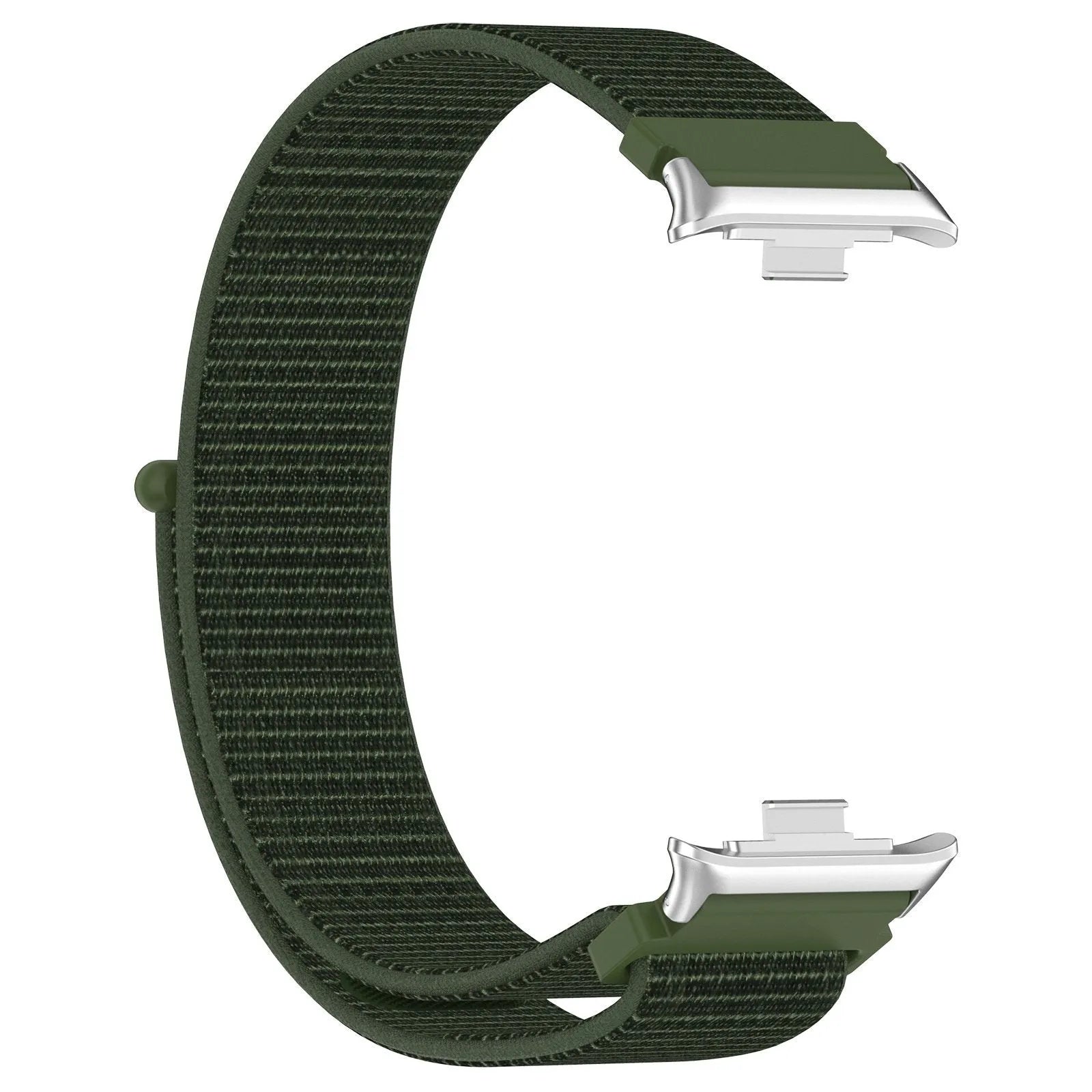 Nylon Strap, army green, without a watch, 3/4 front view