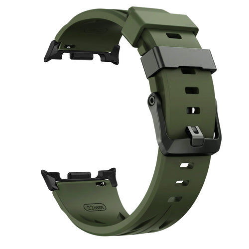 Samsung Galaxy Watch 9 - 40mm Race Silicone Strap (Army Green)