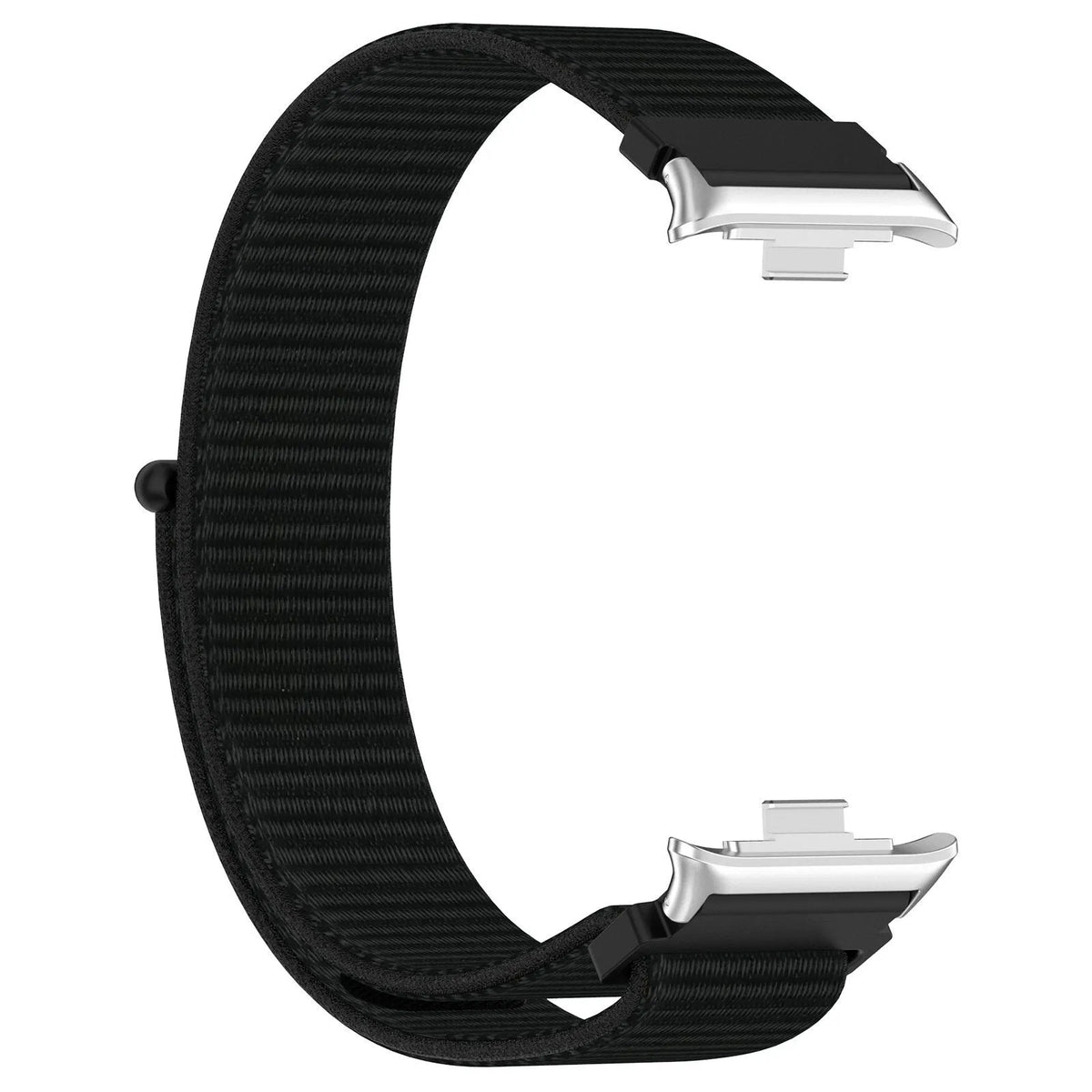 Nylon Strap, black, without a watch, 3/4 front view