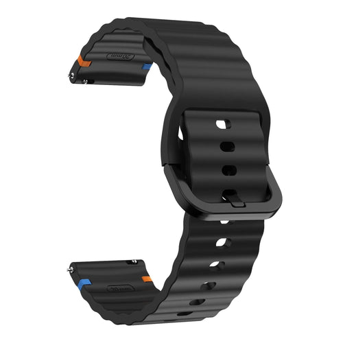 Suunto Race (S) Wave Silicone Strap (Black)