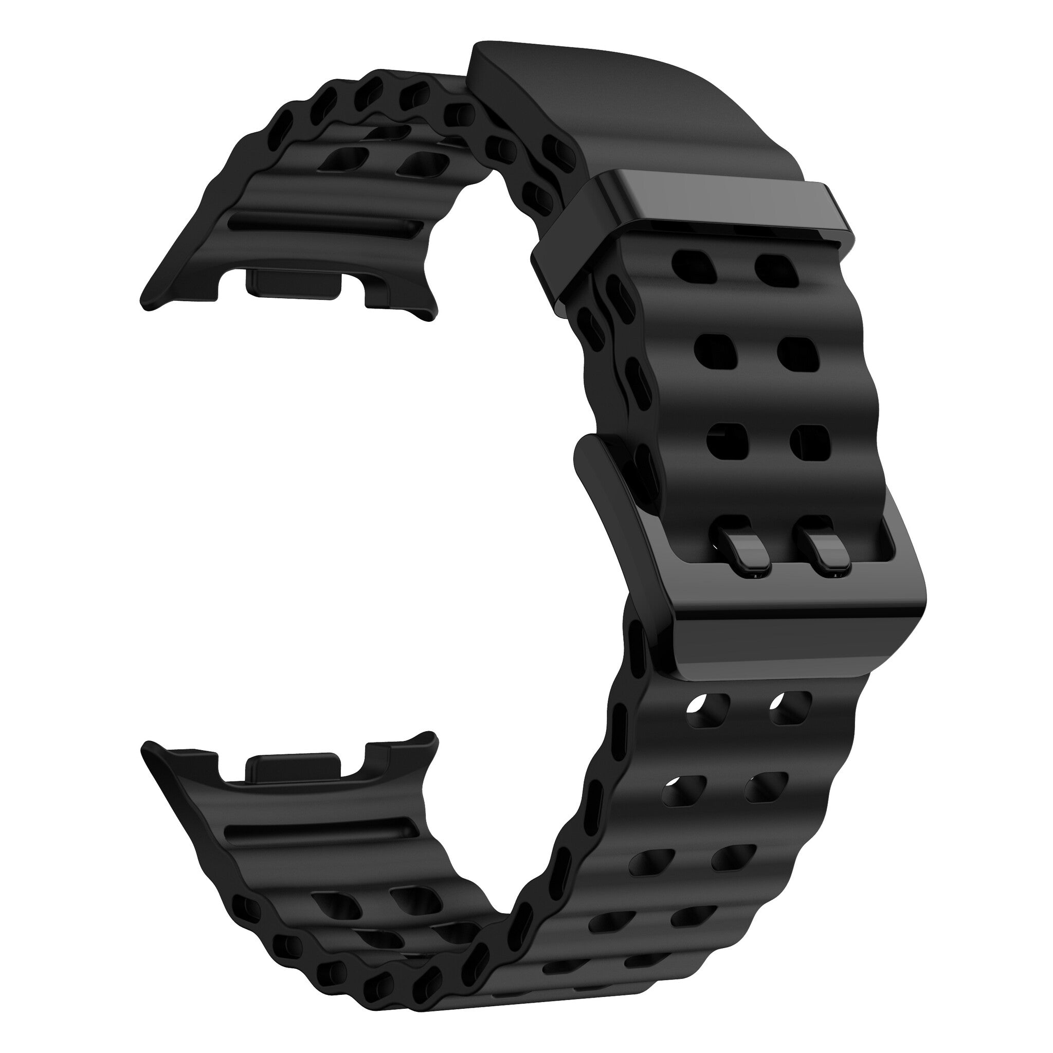 Samsung Galaxy Watch 9 - 44mm Ocean Strap (Black)