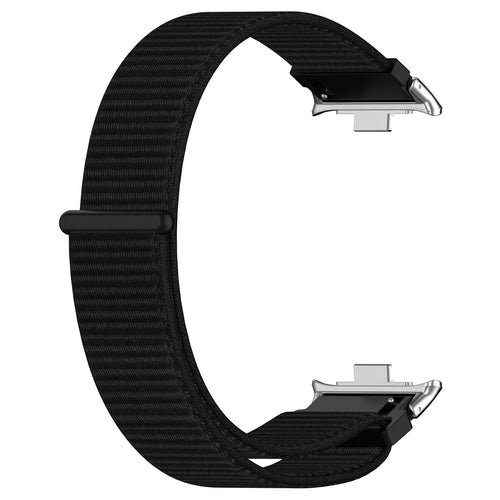 Nylon Strap, black, without a watch, 3/4 front view