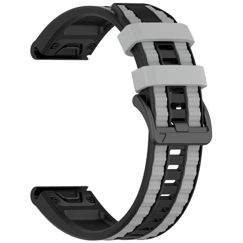 Garmin Instinct 2x Sport Grain Strap (Black/Grey)