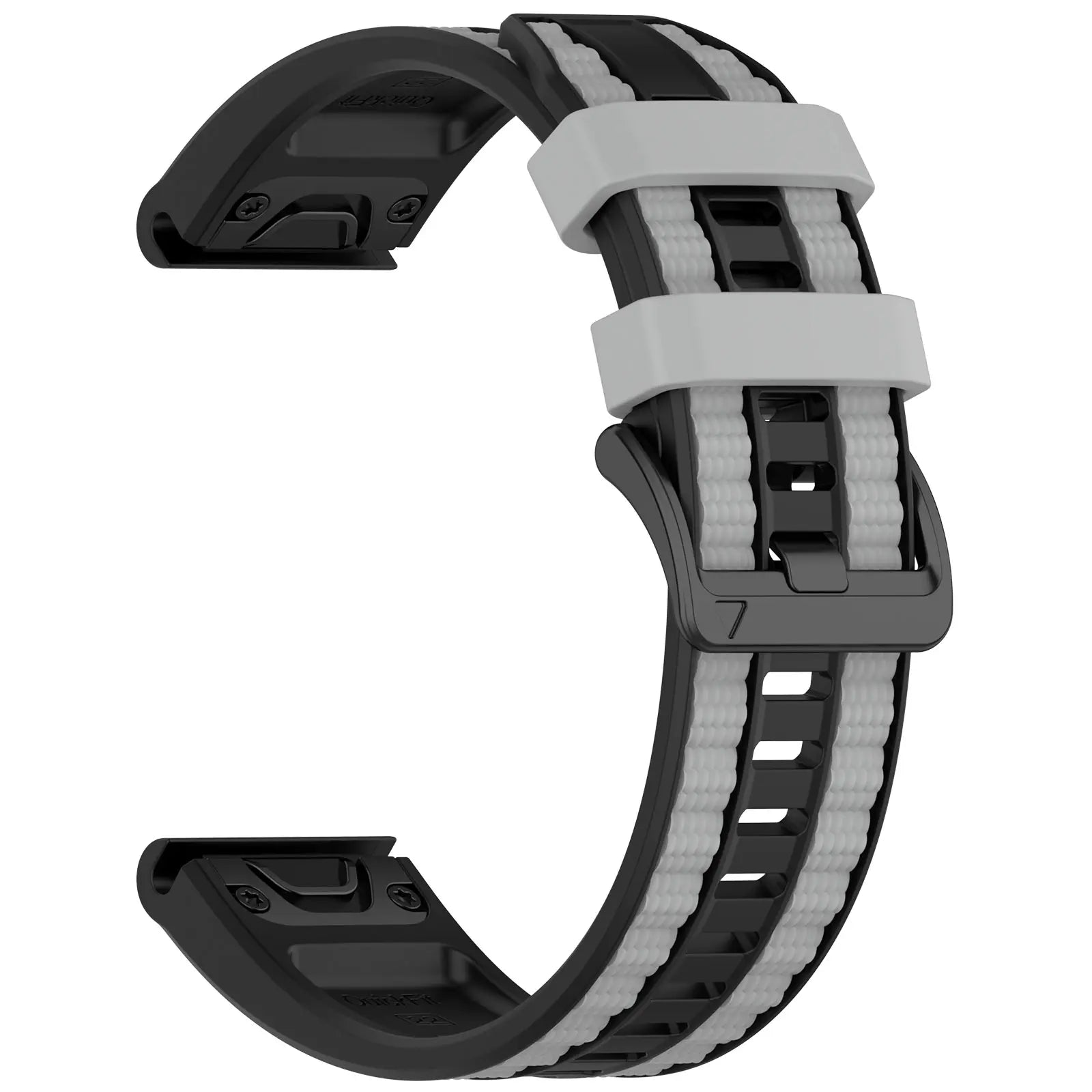Garmin Instinct 2x Sport Grain Strap (Black/Grey)