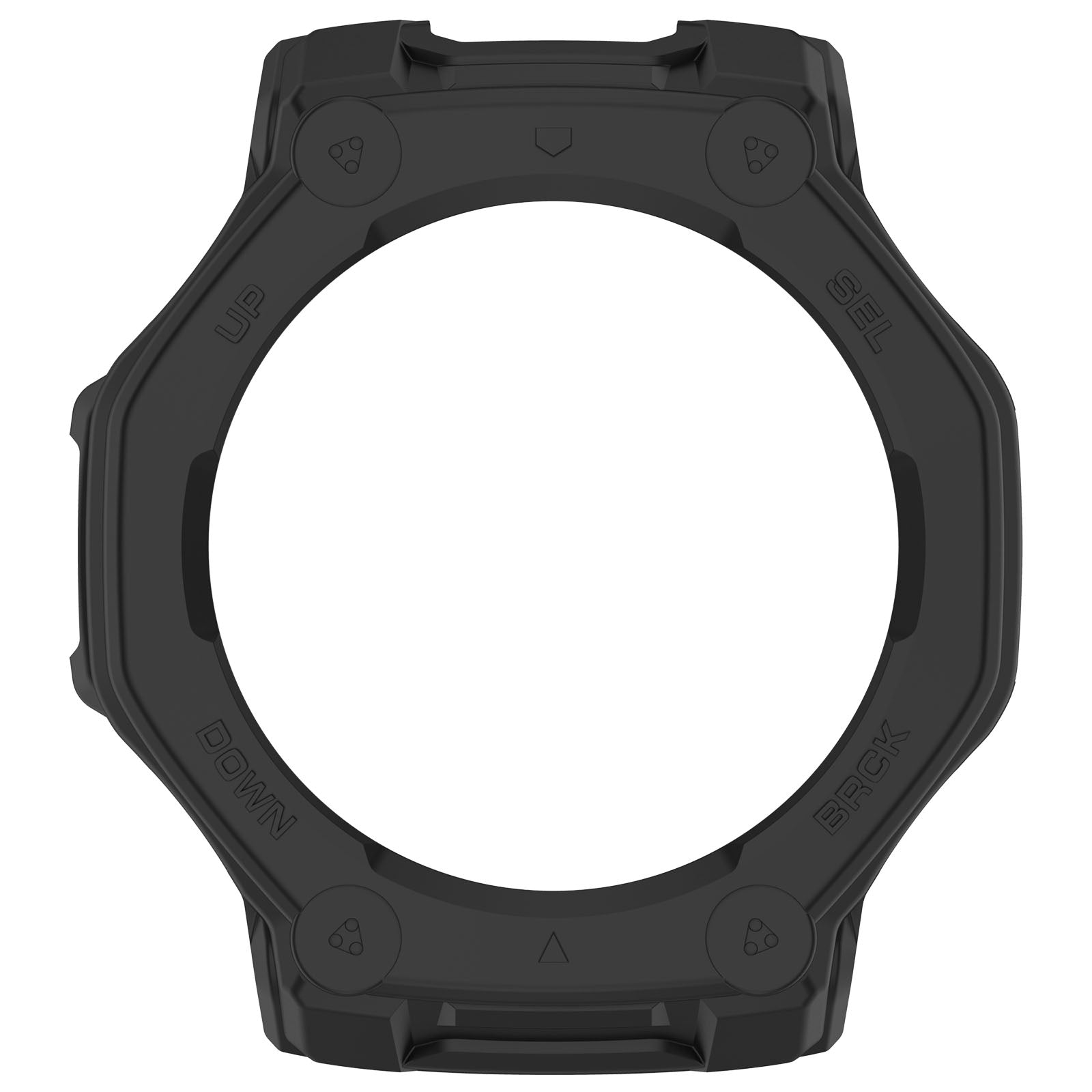 Amazfit T-Rex 3 Pro - 44mm Rugged TPU Case (Black)
