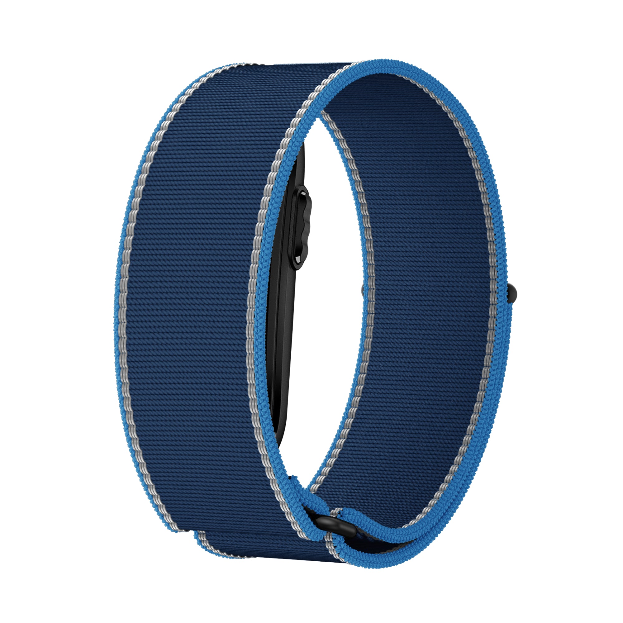 Bandz Garmin Cirqa Nylon Strap for Biceps (Duo Blue)