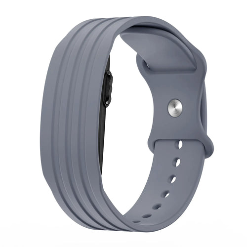 Bandz Garmin Cirqa Silicone Strap 'Classic' (Grey-Blue)