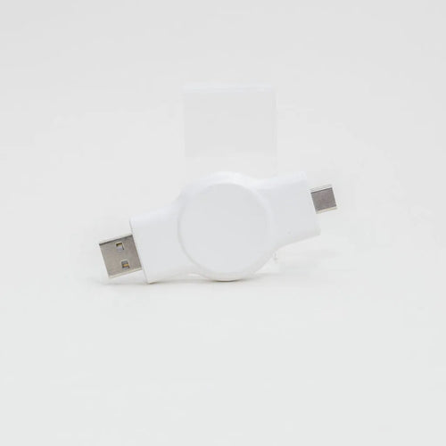 Apple Watch Mini Charger with USB-A & USB-C Connector
