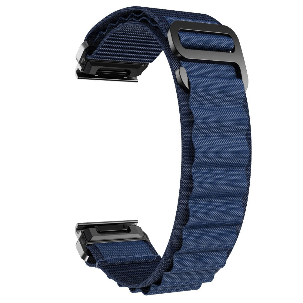 Garmin Fenix 7x Alpine Nylon Strap (Dark Blue)