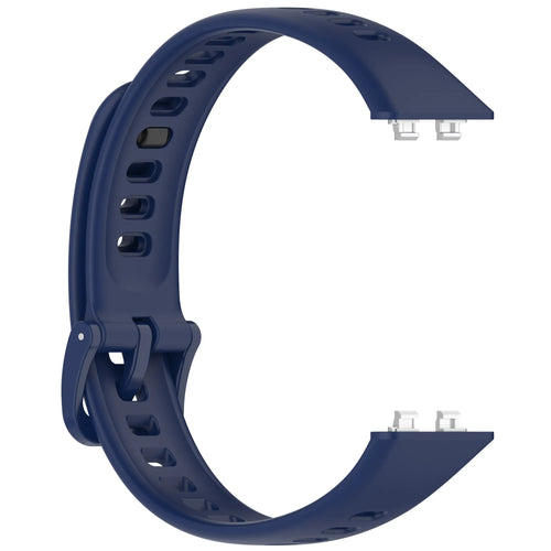 Silicone Strap, dark blue, without a watch, 3/4 front view