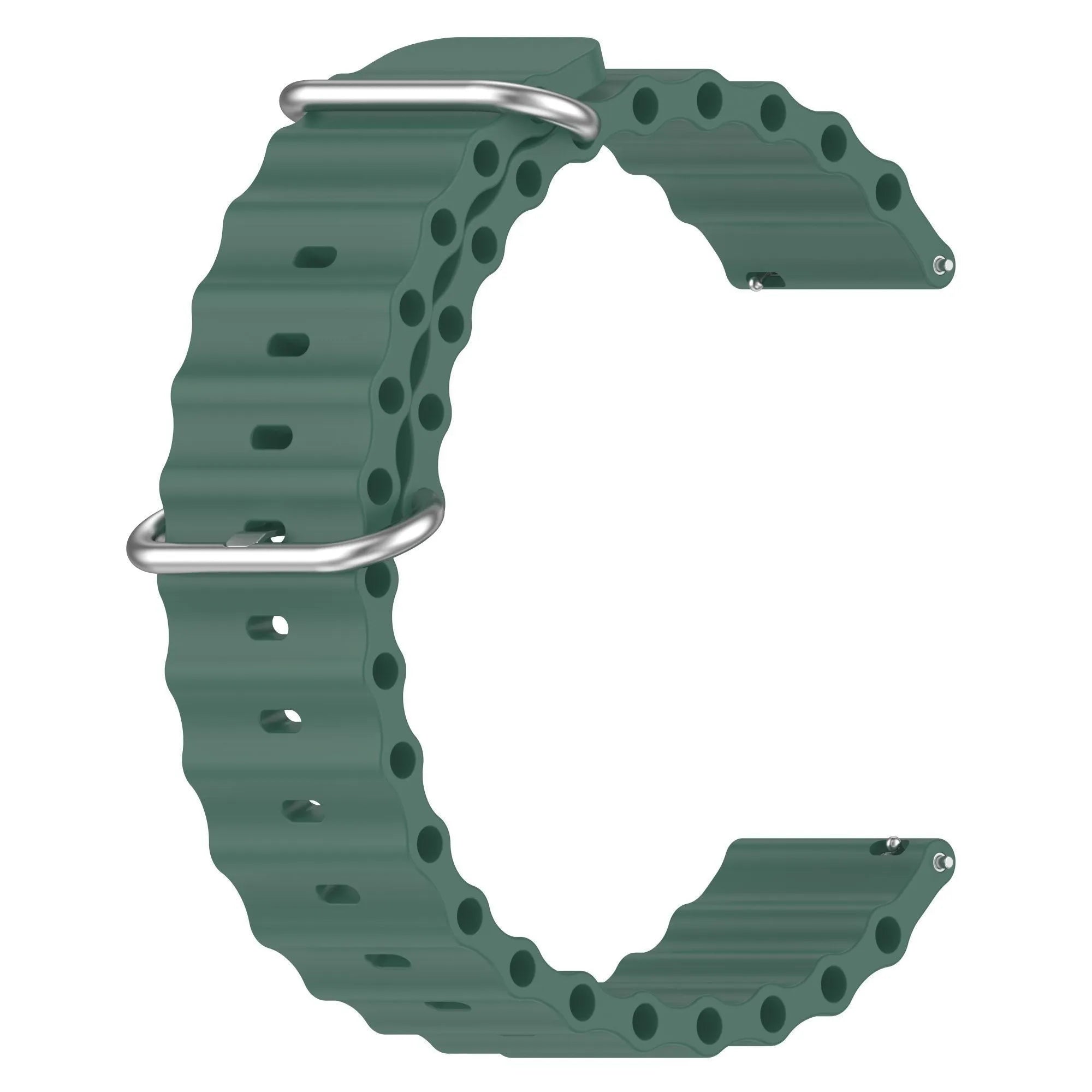 Coros Pace 3 Ocean Strap (Dark Green)