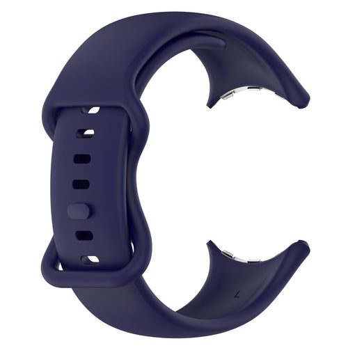 Google Pixel Watch 4 - 41mm Silicone Classic Strap (Dark Blue)