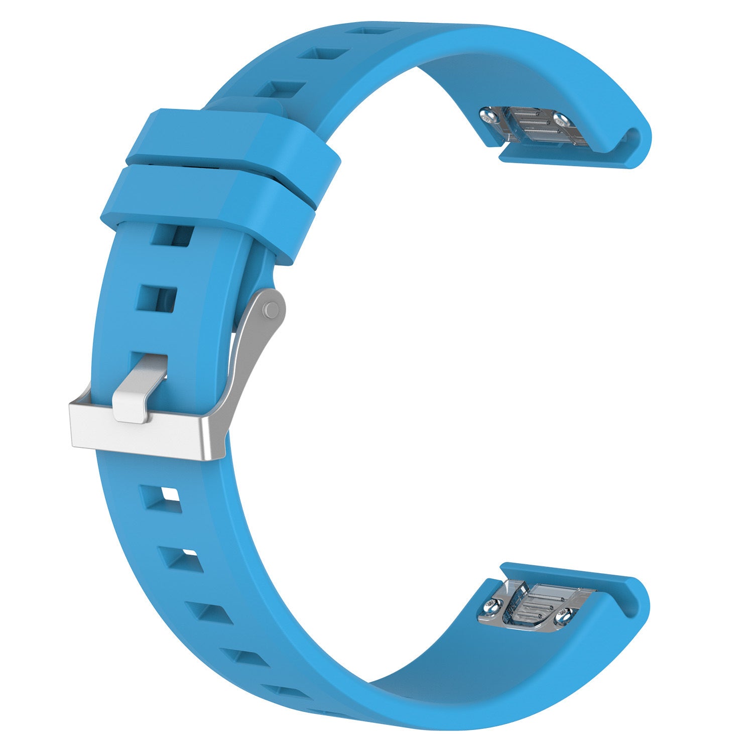 Garmin Approach S70 - 42mm Glossy Silicone Strap (Light Blue)