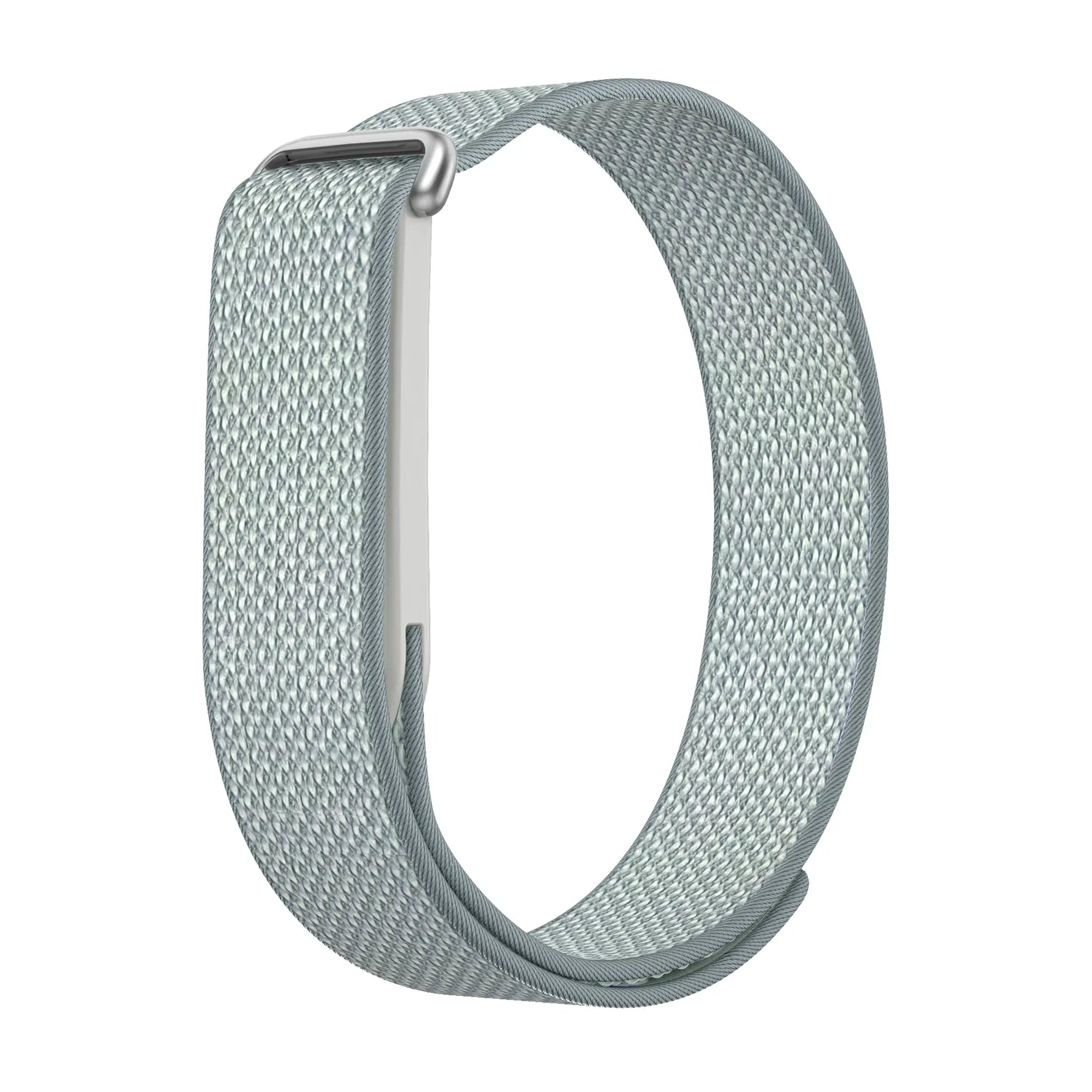 Nylon Strap 'Classic', mist blue, without a watch, 3/4 front view