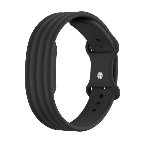 fitbit air silicone band black