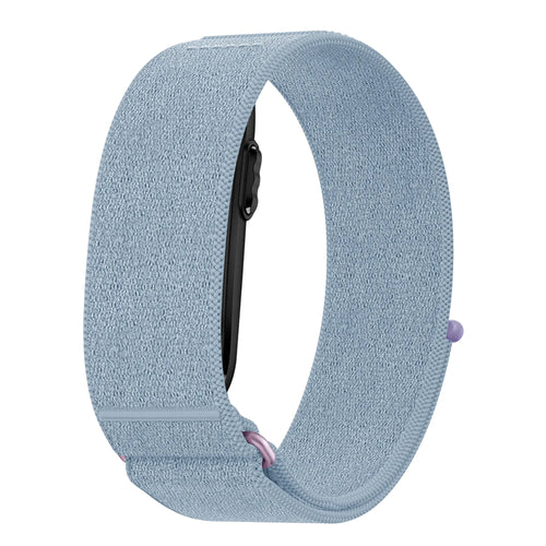 Nylon Strap 'Classic', light blue, without a watch, 3/4 front view