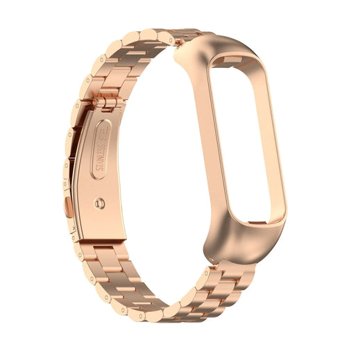 Steel Strap, rose gold, without a watch, 3/4 front view