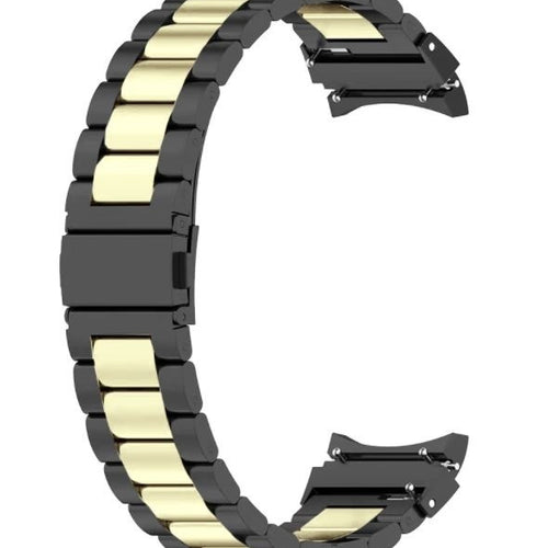 galaxy-watch-4-stalen-band-zwart-goud-2