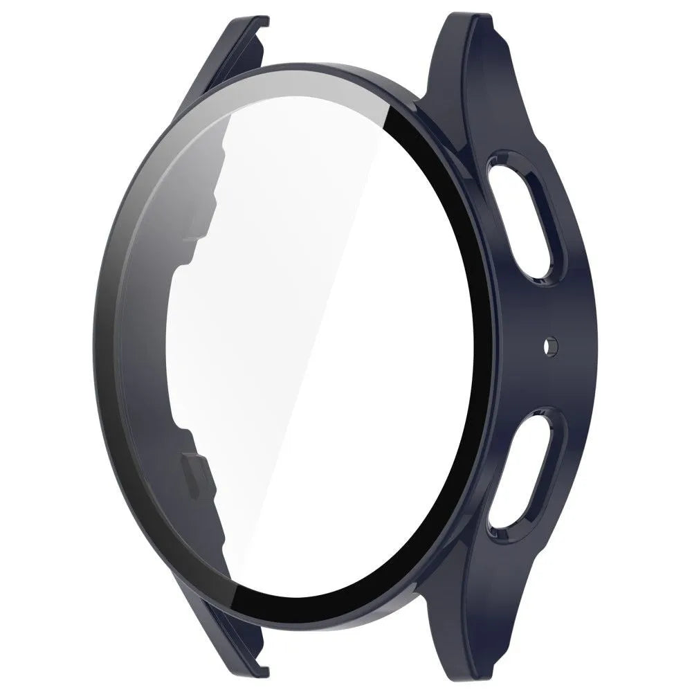 Samsung Galaxy Watch 7 44mm Hard Case with Glass (Dark Blue)