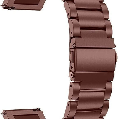 Garmin Vivomove Luxe Steel Strap (Bronze-Brown)