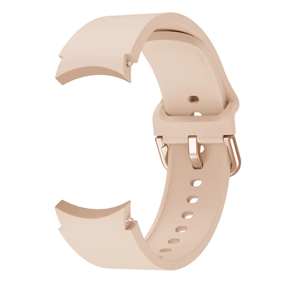 Samsung Galaxy Watch FE Buckled Silicone Strap (Pink Sand)