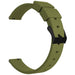 Watch Strap 14mm Luxury Silicone - Quick Release (Green)
