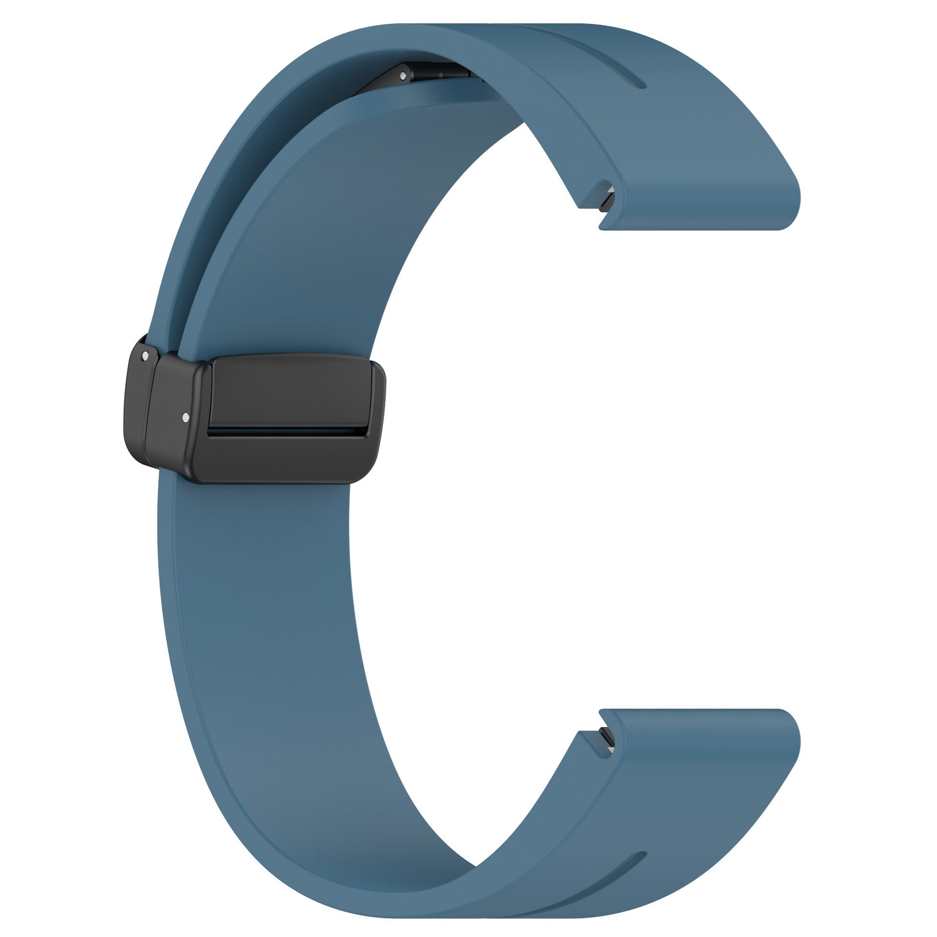 Garmin Instinct 3 - 45mm D-Buckle Silicone Strap (Grey-Blue)
