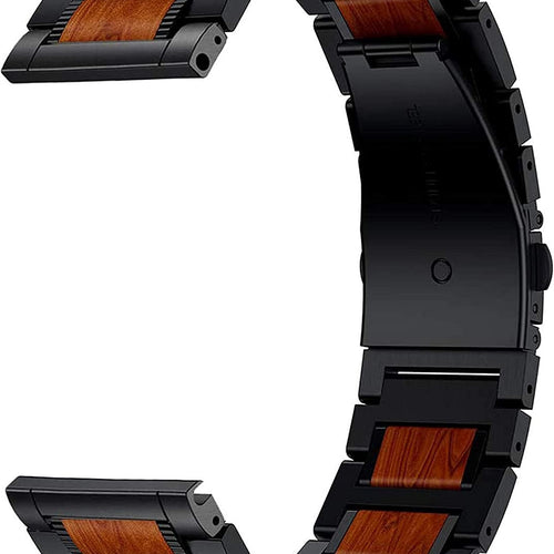 Amazfit Balance 2 Wooden/Steel Strap (Black)