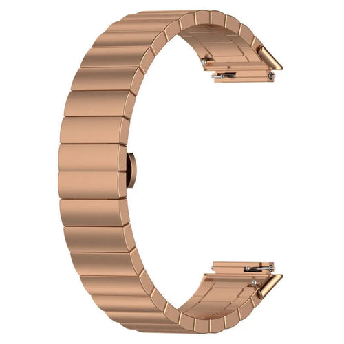 Metal Strap, rose gold, without a watch, 3/4 front view