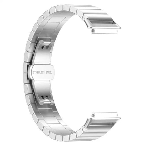 Metal Strap, silver, without a watch, 3/4 front view
