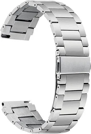 Titanium Strap, silver, without a watch, 3/4 front view