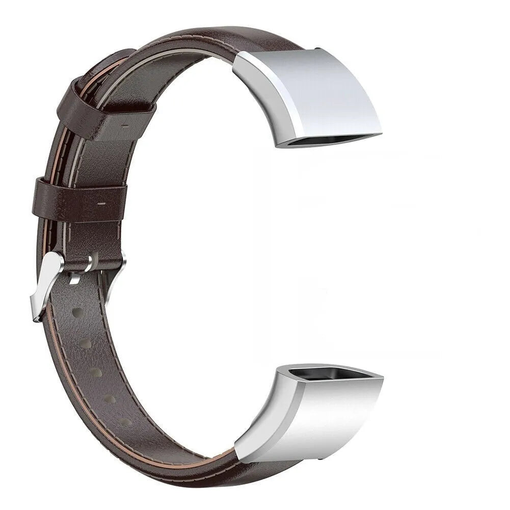 Leather Strap, dark brown, without a watch, 3/4 front view
