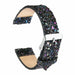 Polar Ignite 3 Sparkly Leather Strap (Black)