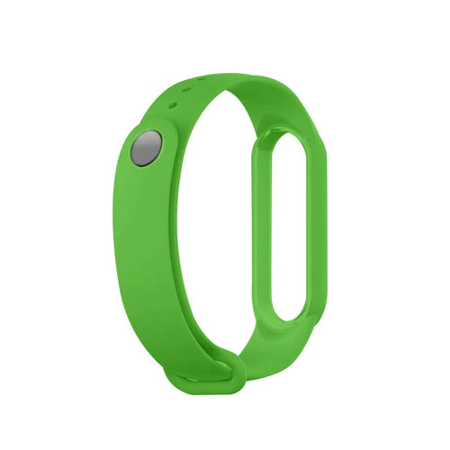 Silicone Strap, light green, without a watch, 3/4 front view