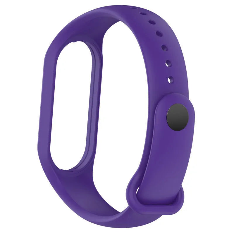 Silicone Strap, purple, without a watch, 3/4 front view