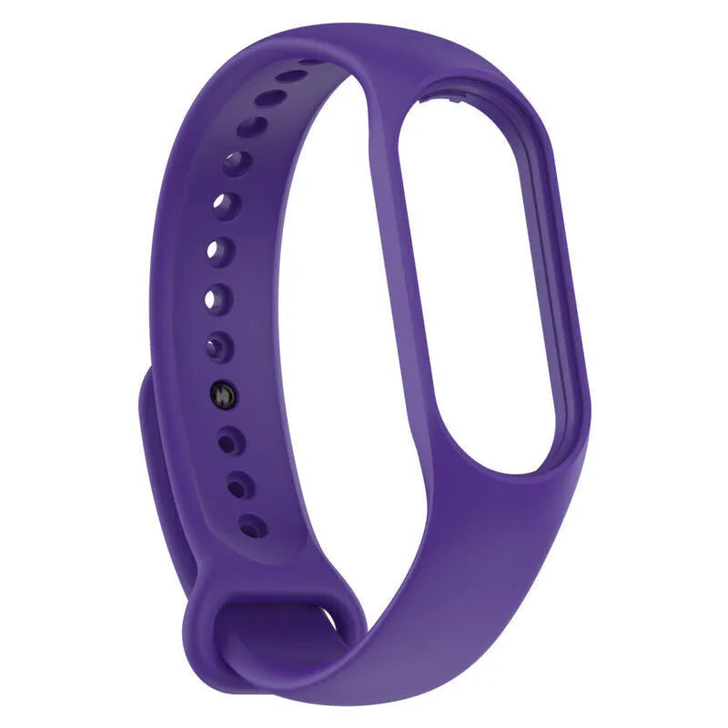 Silicone Strap, purple, without a watch, 3/4 front view