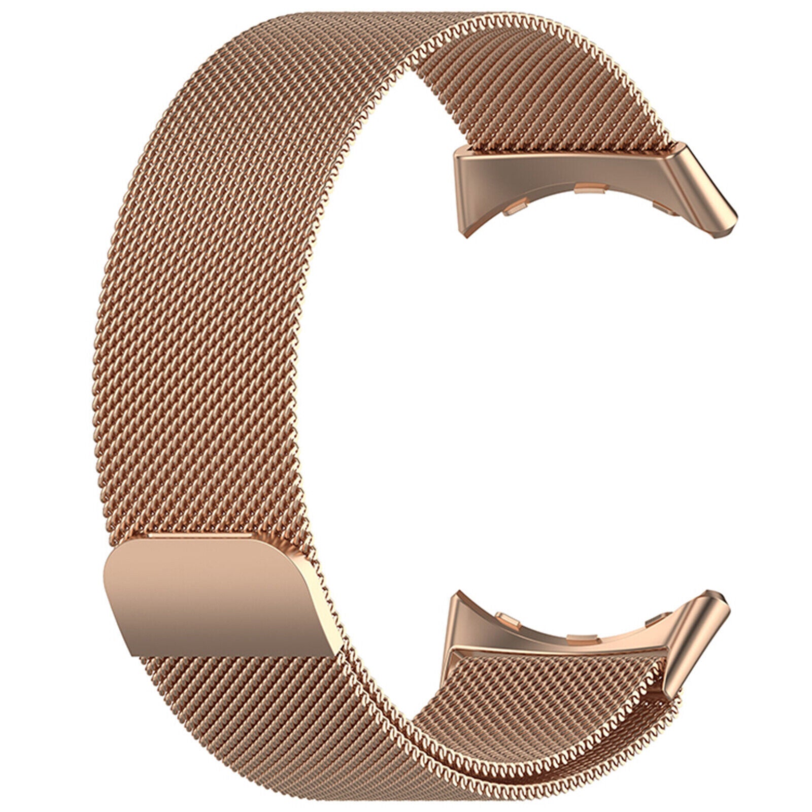 Google Pixel Watch 5 - 41mm Milanese Strap (Rose Gold)