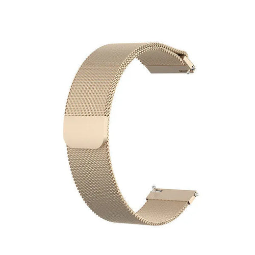Milanese Strap, champagne, without a watch, 3/4 front view
