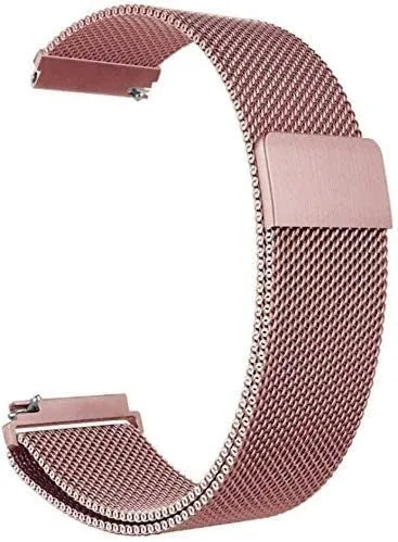Milanese Strap, pink, without a watch, 3/4 front view