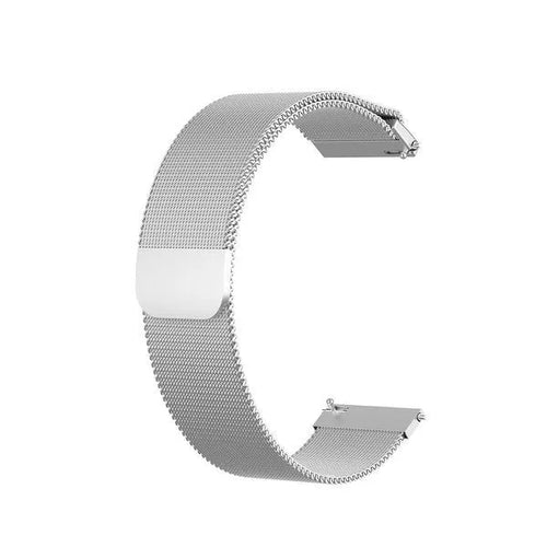 Milanese Strap, silver, without a watch, 3/4 front view