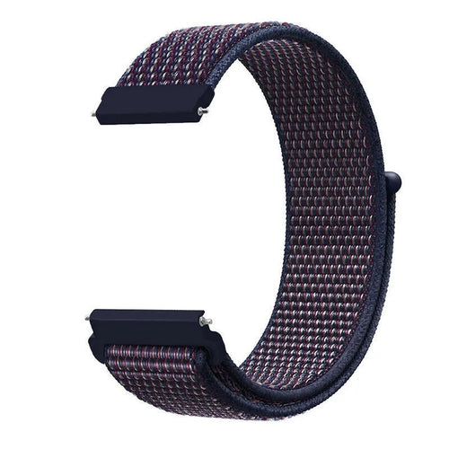 Nylon Strap, indigo, without a watch, 3/4 front view