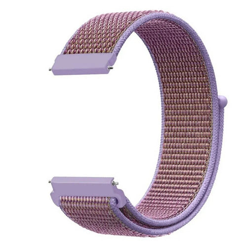 Nylon Strap, purple, without a watch, 3/4 front view