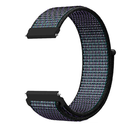 Amazfit Balance Nylon Strap (Black/Blue)