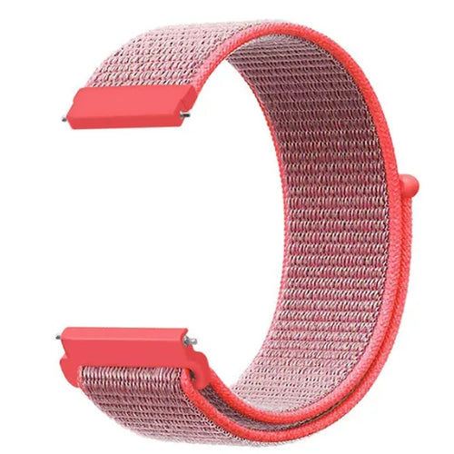 Huawei Watch 5 - 42mm Nylon Strap (Pink/Red)